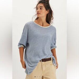 Free People We The Free Veronica Striped Tee